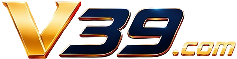 Logo v39.com Indonesia untuk kasino online, slot gacor, live casino, taruhan olahraga, bonus member baru, deposit QRIS, dan penarikan dana cepat